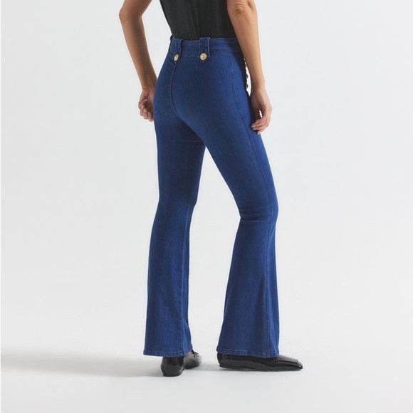 Derek Lam 10 Crosby
Robertson Flared Denim Sailor Trousers - Picture 8 of 12